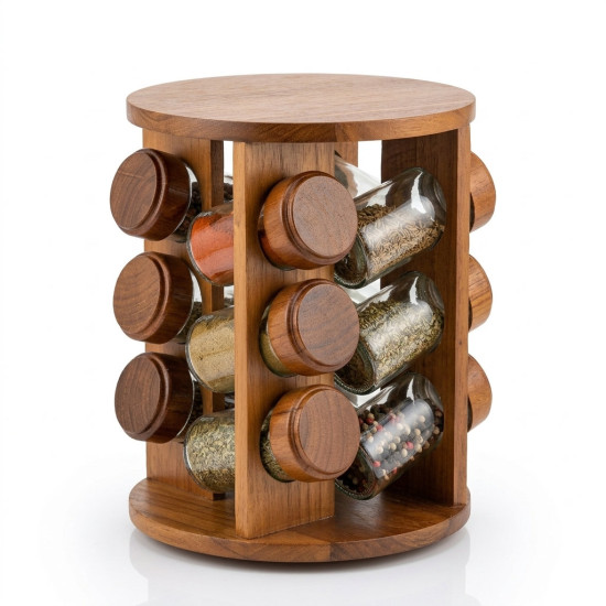 Spice Jars Set - 12 Pcs